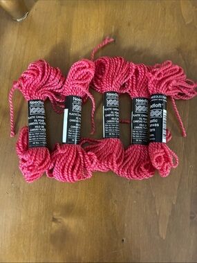 5 10 yard work plastic canvas yarns